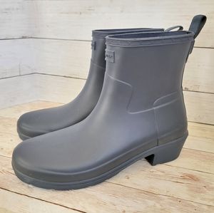 Hunter Women's Refined Low Heel Ankle Biker Boot